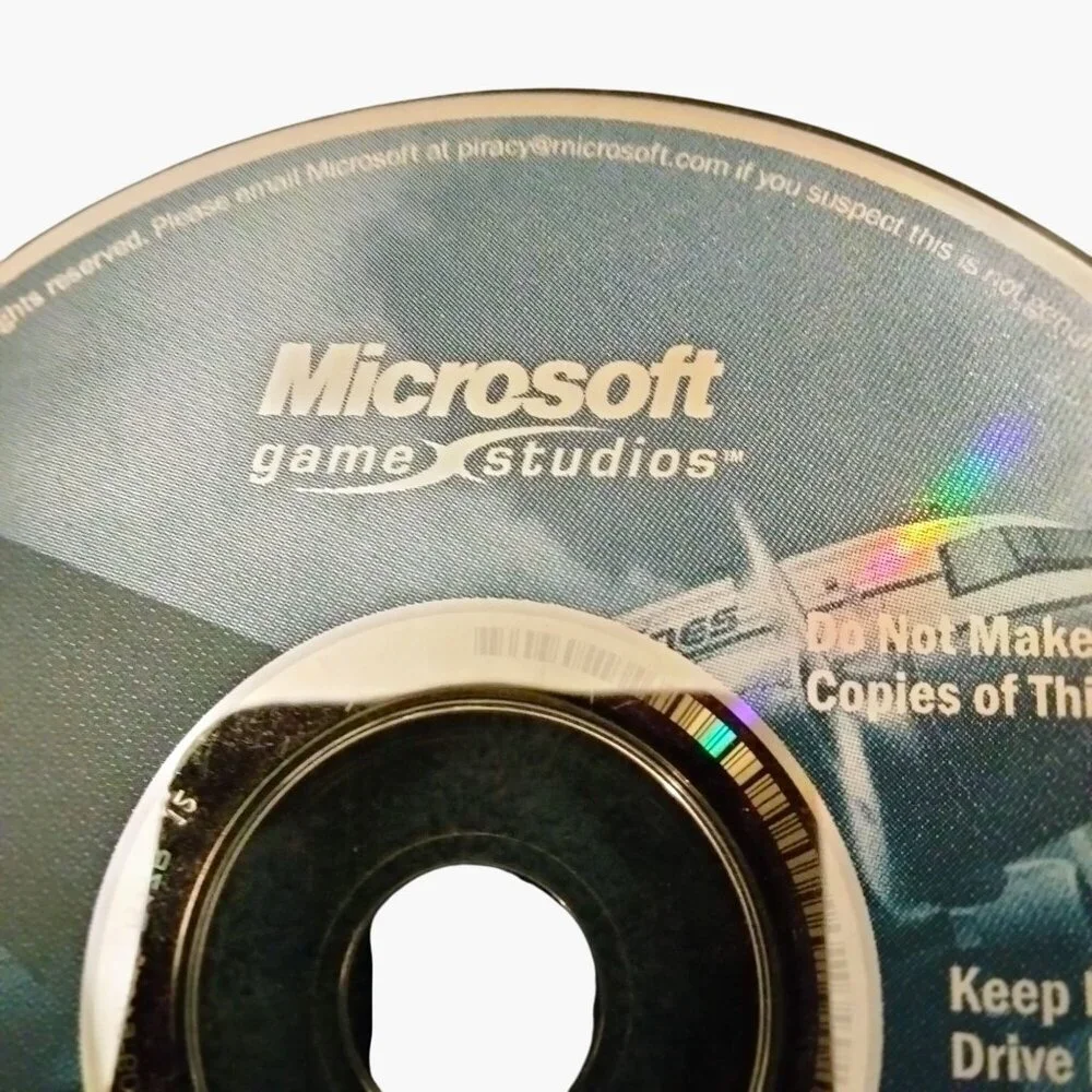 Microsoft Flight Simulator 2004 A Century Of Flight PC Game CD Disc 4